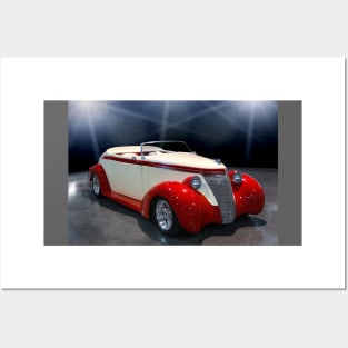 1936 Ford Custom Roadster Posters and Art